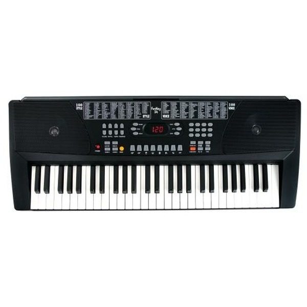 Orga  Funkey 54  (100 de sunete, 100 de ritmuri, alimentare, microfon, stativ partituri.