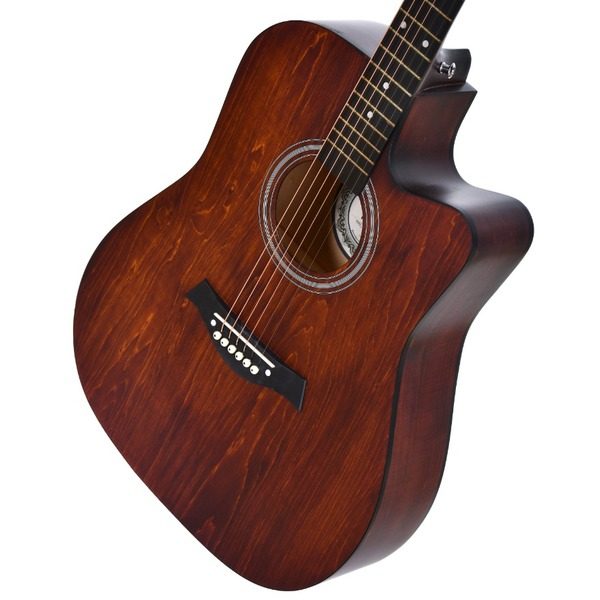 Chitara Acustica Barcelona Brown 4/4 Cutaway